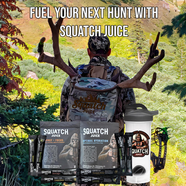 Squatch Juice Hydration - 30 Sticks - Pineapple/Mango, Watermelon, Lemonade, Strawberry/Kiwi