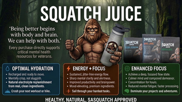 Squatch Juice Enhance Focus - Pina Colada - 30 Sticks