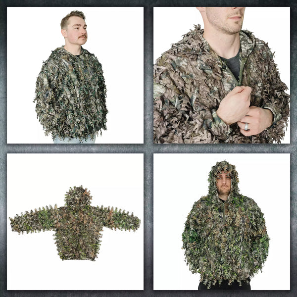 3D Leafy Camo Suits and Hoodies, Mossy Oak Patterns