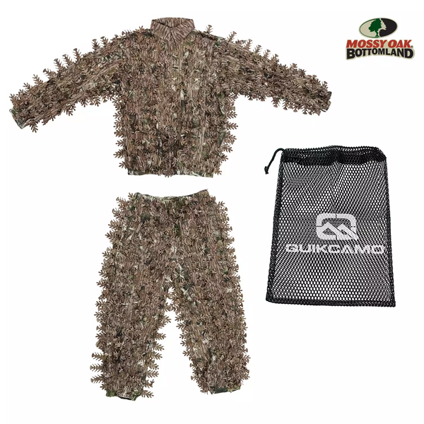 3D Leafy Camo Suits and Hoodies, Mossy Oak Patterns