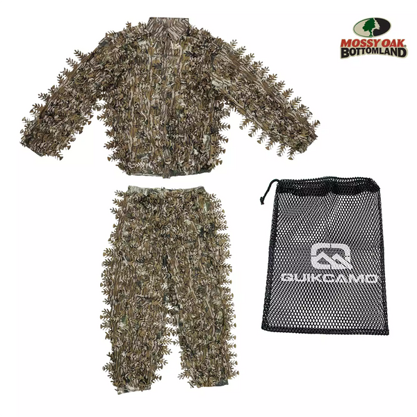 3D Leafy Camo Suits and Hoodies, Mossy Oak Patterns
