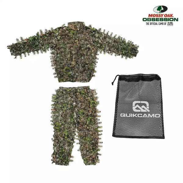 3D Leafy Camo Suits and Hoodies, Mossy Oak Patterns