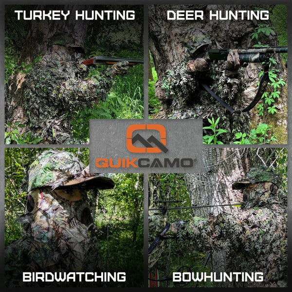 3D Leafy Camo Suits and Hoodies, Mossy Oak Patterns