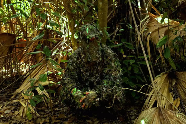 3D Leafy Camo Face Mask Ball Cap in Mossy Oak and Realtree (Adj, OSFM)