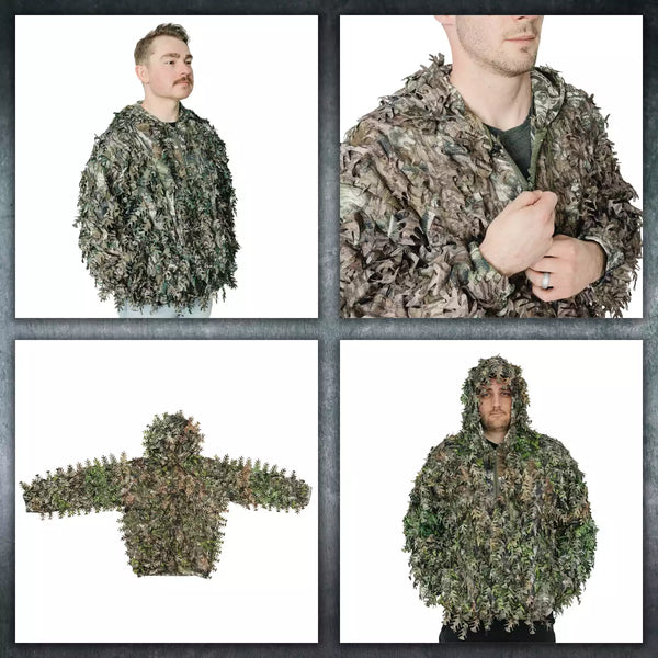3D Leafy Camo Suits and Hoodies, Mossy Oak Patterns