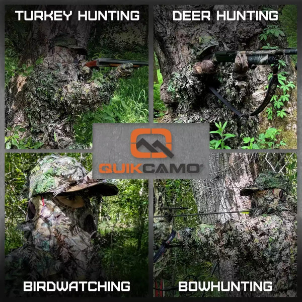 3D Leafy Camo Suits and Hoodies, Mossy Oak Patterns
