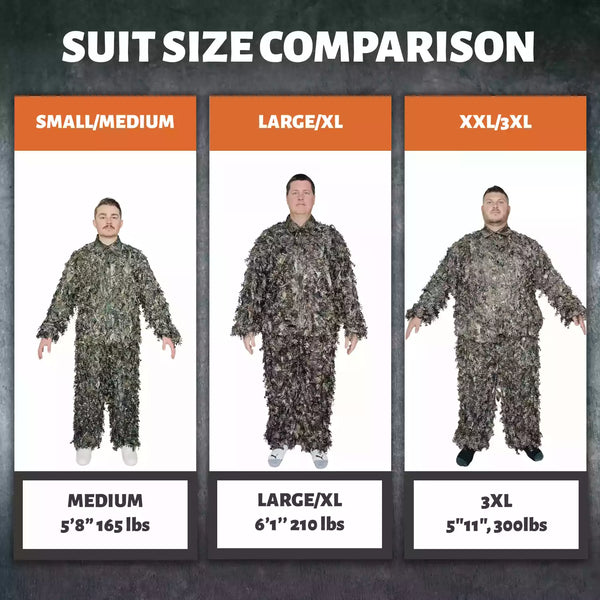 3D Leafy Camo Suits and Hoodies, Mossy Oak Patterns