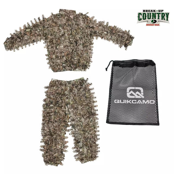 3D Leafy Camo Suits and Hoodies, Mossy Oak Patterns