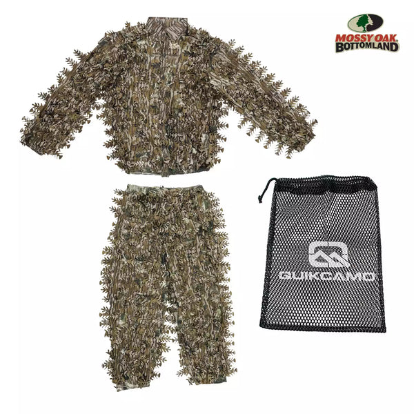 3D Leafy Camo Suits and Hoodies, Mossy Oak Patterns