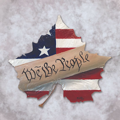 Kristy's Art We The People 12" X 12"