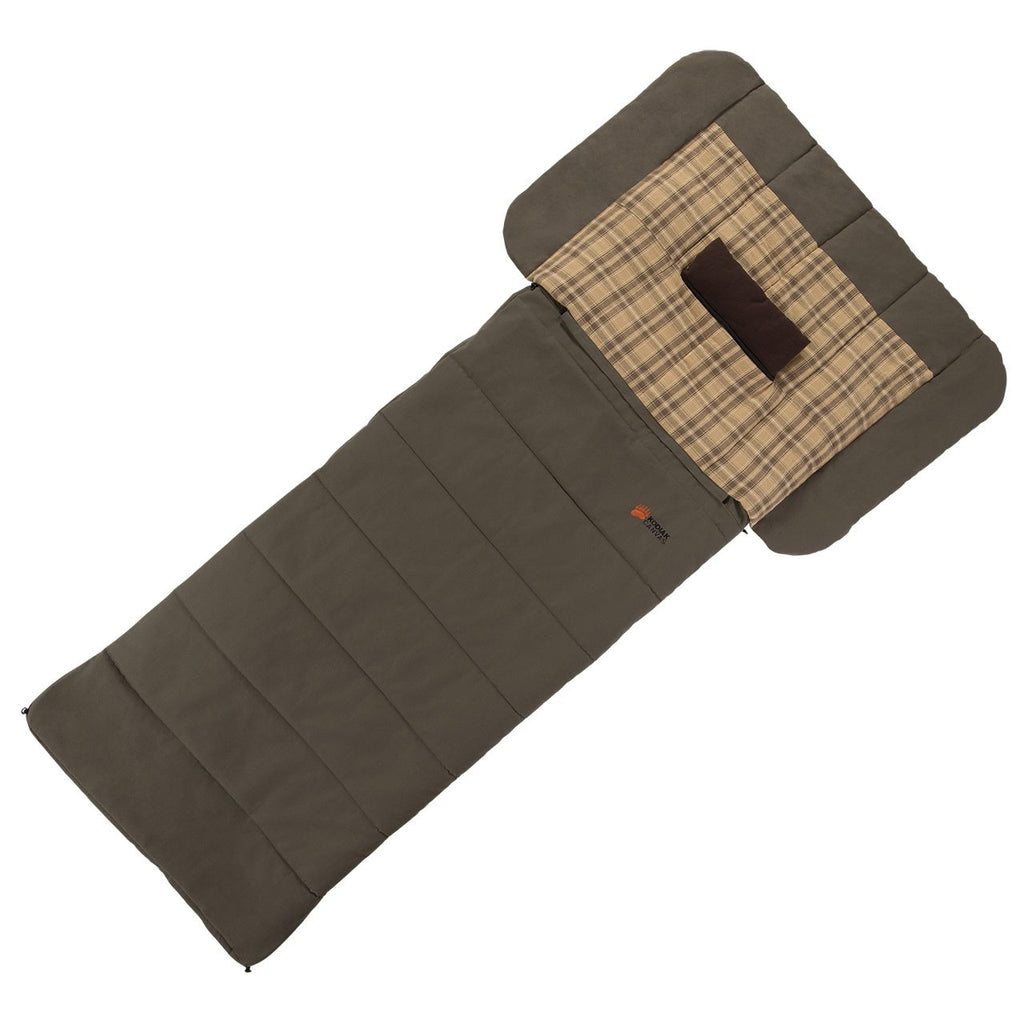 Kodiak Canvas 0 Deg Z-Top Sleeping Bag - SneekTec